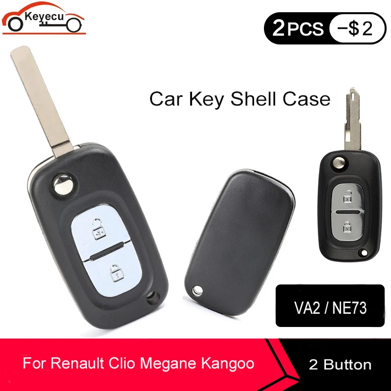 Новинка запасной 2-кнопочный пульт дистанционного управления KEYECU 3 шт./лот