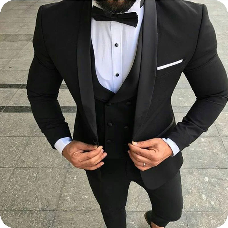 Same as image Новейший дизайн пальто брюки белые мужские классические костюмы для свадьбы Красивый смокинг жениха Slim Fit Terno Masculino вечерние костюмы на выпускной 3 предмета - Цвет: Same as image