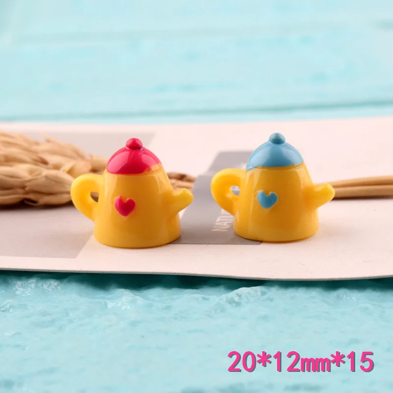 Новое поступление 3D кабошон Kawaii форма чайника DIY Ювелирное Украшение Аксессуары