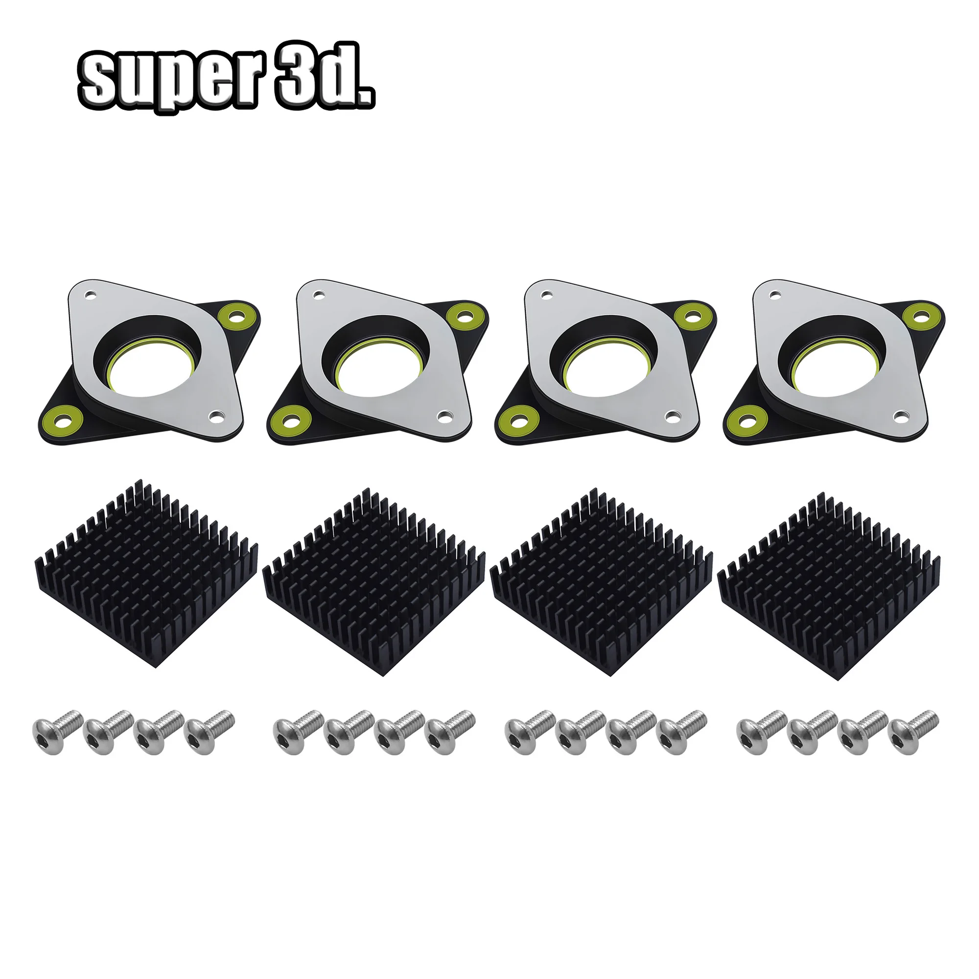 NEMA 17 42 демпфер для шагового шпиля резиновый двигателя импортный подлинный