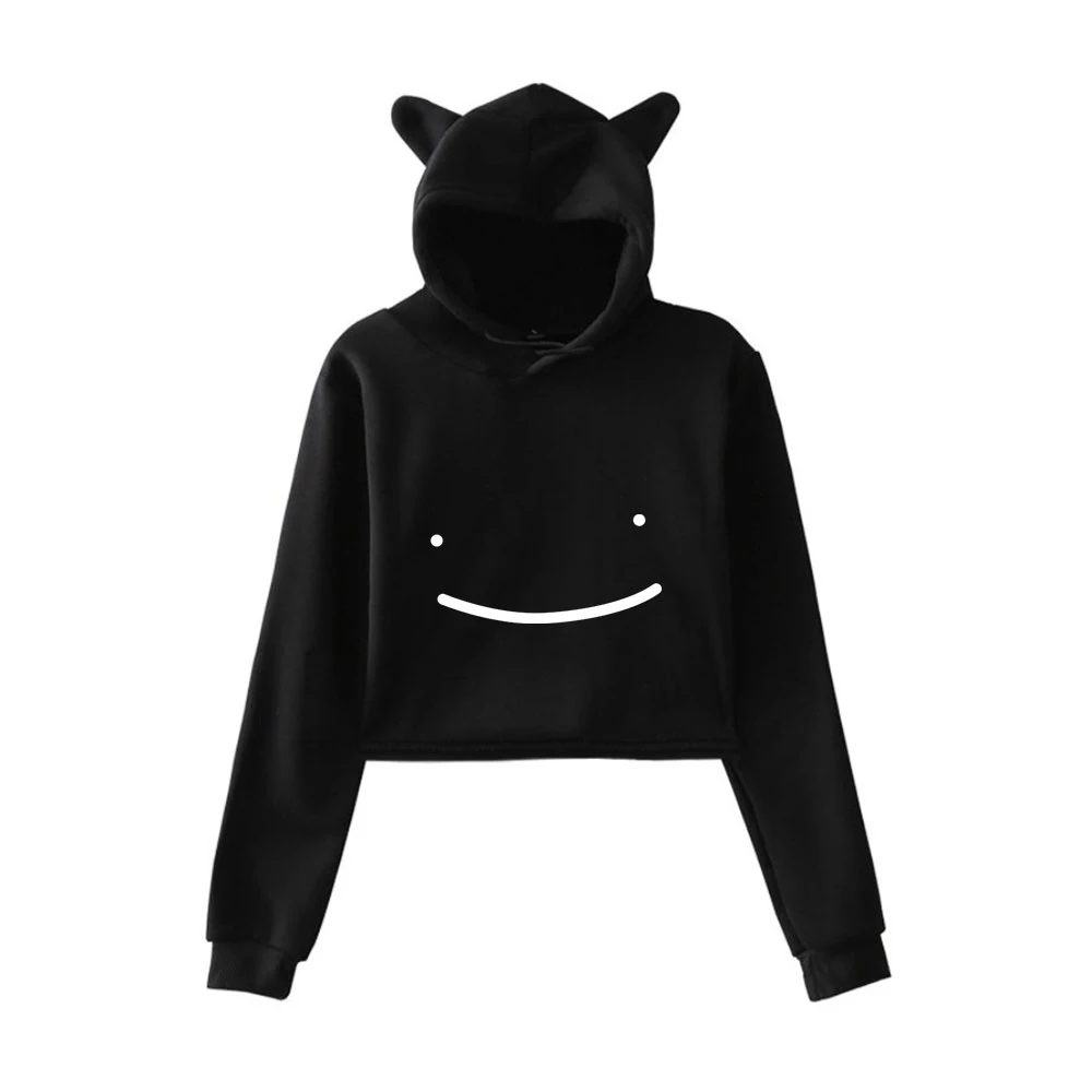 

2021 Dreamwastaken Women's Cat Ear Sweatshirt Popular Casual Streetwear Harajuku Dream Hoodies for women