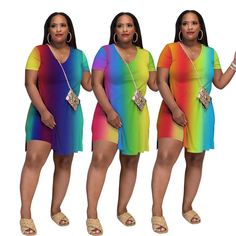 

Летний комплект из двух предметов для женщин шорты 2021 костюмы для дома оптовая продажа размера плюс футболка с длинными рукавами и шорты сп...