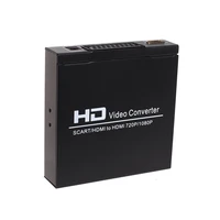 rgb scart to hdmi compatible converter coaxia audio video converter hd video converter for hdtv dvd game console set box player