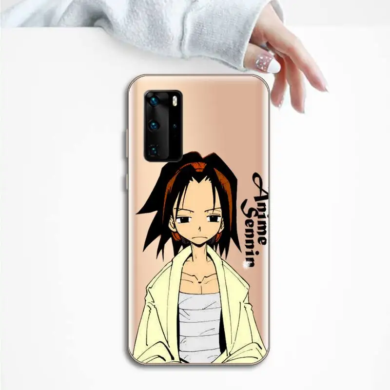 

Anime Shaman King Phone Case Transparent for Huawei P20 P30 P40 lite pro P smart 2019 honor 8x 10i