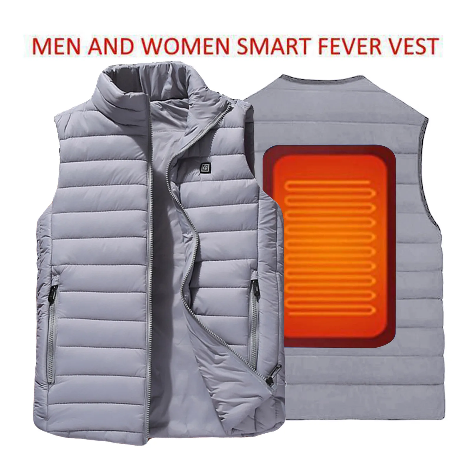 

2021 Unisex Warming Heated Vest Electric Usb Heated Vest Jacket Women Heating Jacket Hot Line Jacket Heated Heatedvest