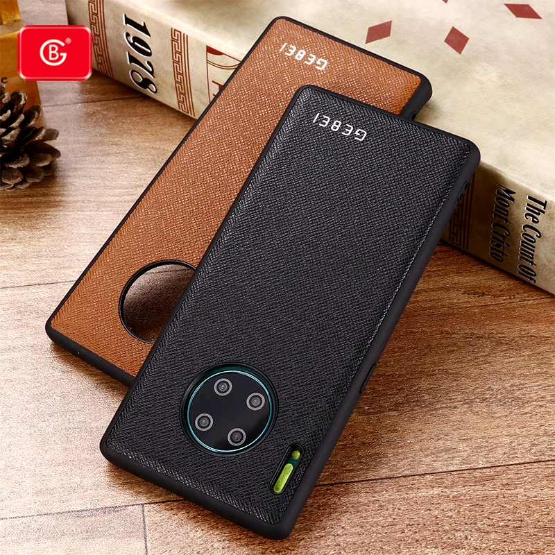 Роскошный брендовый чехол из натуральной кожи новинка для Huawei Mate 10 20 30 Pro P30 pro