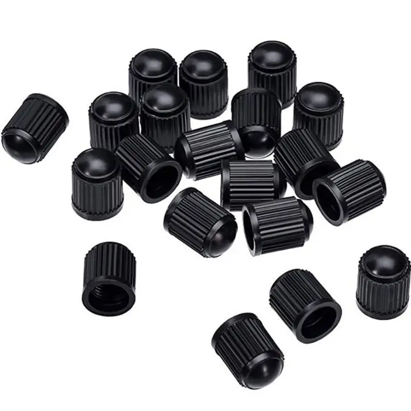 

8pcs Tyre Valve Caps, Car Tire Stem Dust Covers with Seal Ring for Auto parts P82B
