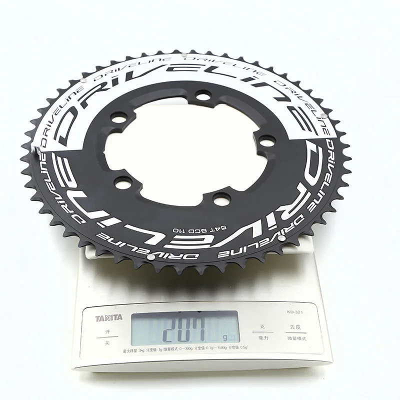 Трансмиссии CNC 50/52/53/54/56T дорожный велосипед TT передняя Звездочка 110BCD 9/10/11s