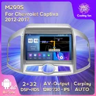 Автомобильный мультимедийный видеоплеер HD 2012X2017, DVD-плеер с GPS для Chevrolet Captiva-, навигация, автомобильное радио, поддержка carplay, DVR, OBD
