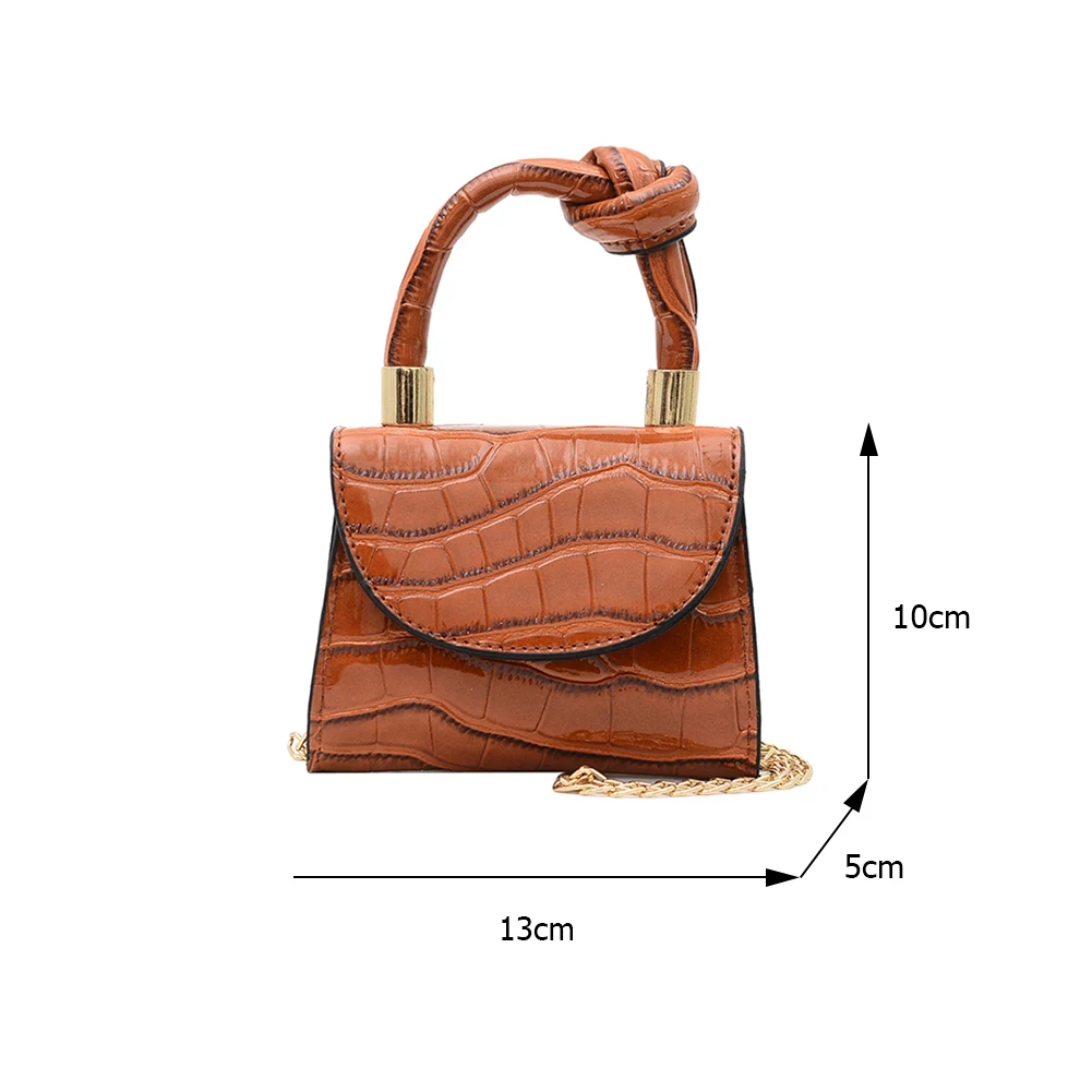 

Fashion Women Stone Pattern Crossbody Bags PU Leather Pure Color Shoulder Messenger Bag Casual All-match Ladies Handbags Purses