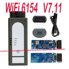 Полный чип V7.1.1 6154a Wi-Fi может обновлять прошивку и лицензию без CD для диагностического сканера VAG OBD2 6154 с поддержкой нескольких языков