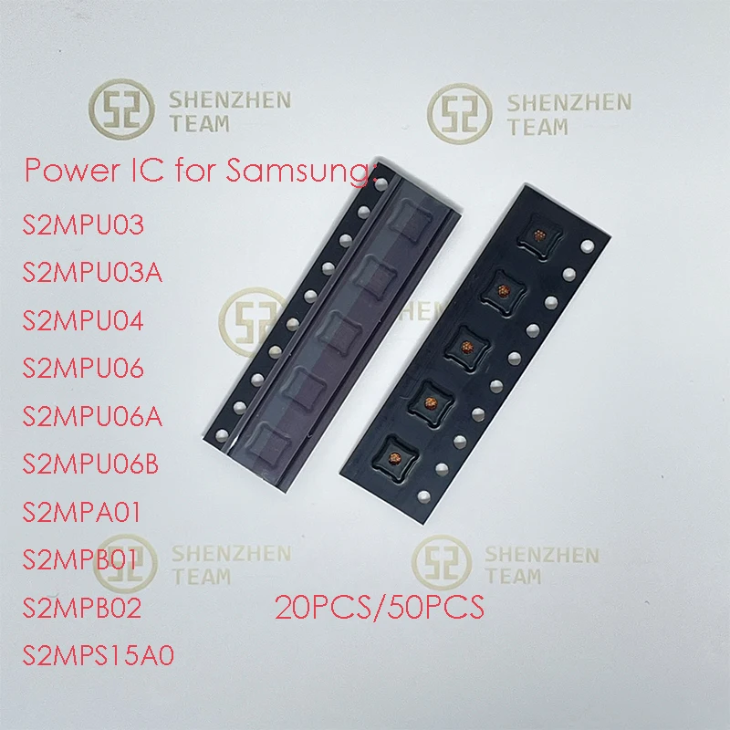SZteam 20 50 шт. Power IC S2MPU03 S2MPU03A S2MPU04 S2MPU06 S2MPU06A S2MPU06B S2MPA01 S2MPB01 S2MPB02 S2MPS15A0 для Samsung|Экраны