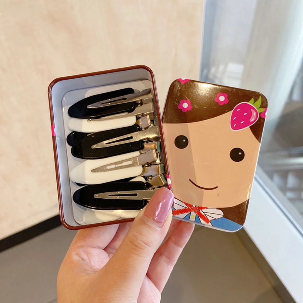 

Box Hair Clips Set Bangs Seamless Clip Makeup Hair Styling Tools Women Girls Barrettes Stick Hair Accessories Headdress Hairpin