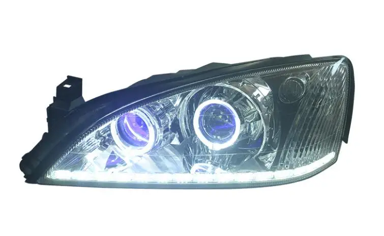 1 комплект, 2004~ 2007y автомобильный bupmer головной светильник forMondeo, головной светильник Fusion, автомобильные аксессуары, СВЕТОДИОДНЫЙ DRL HID xenon fog forMondeo, фары