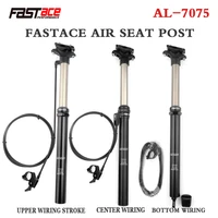 fastace height adjustable seatpost 30 931 6mm mtb dropper 440mm internal routing external cable remote lever 125mm travel seat