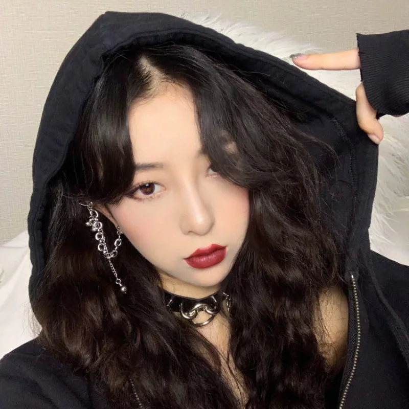 Длинные серьги цепочки в Корейском стиле хип хоп Подарочные ювелирные