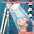 Ручной распылитель для душа, 3 режима, регулируемый усилитель, ручная Лейка для душа, бытовая Лейка для душа, аксессуары для ванной комнаты