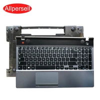 laptop bottom case for samsung np550p5c palm rest keyboard hard drive cover