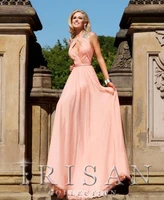 dress free shipping custom sizecolor new bead pink chiffon jewel sexy crystal beaded prom designer mother of the bride dresses