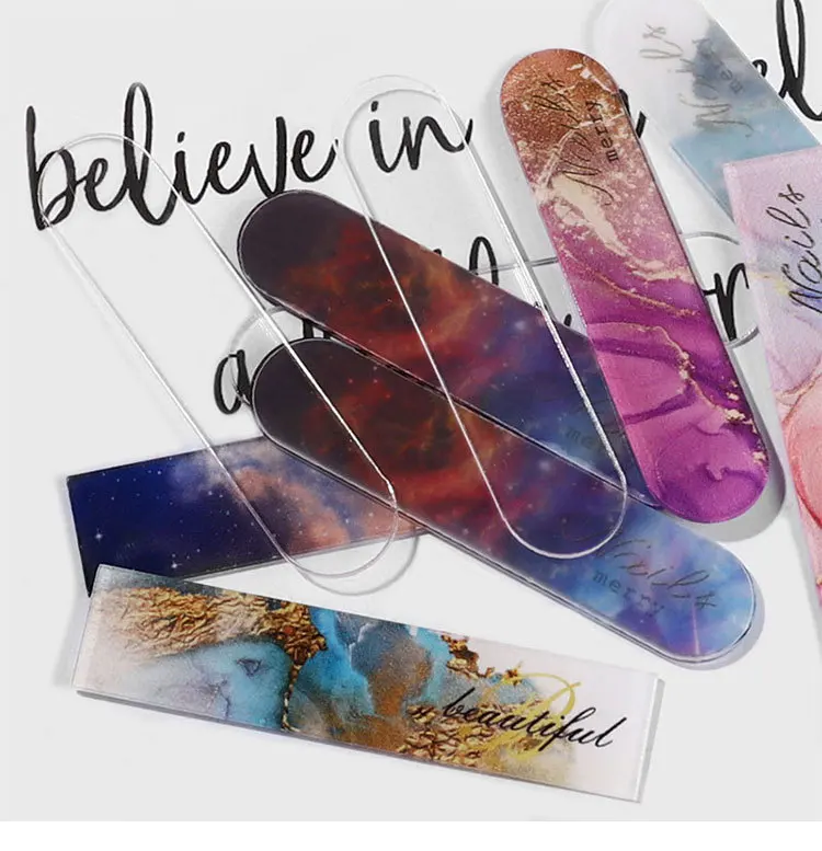 10 шт. акриловый держатель для ногтей прозрачная панель практики нанесения