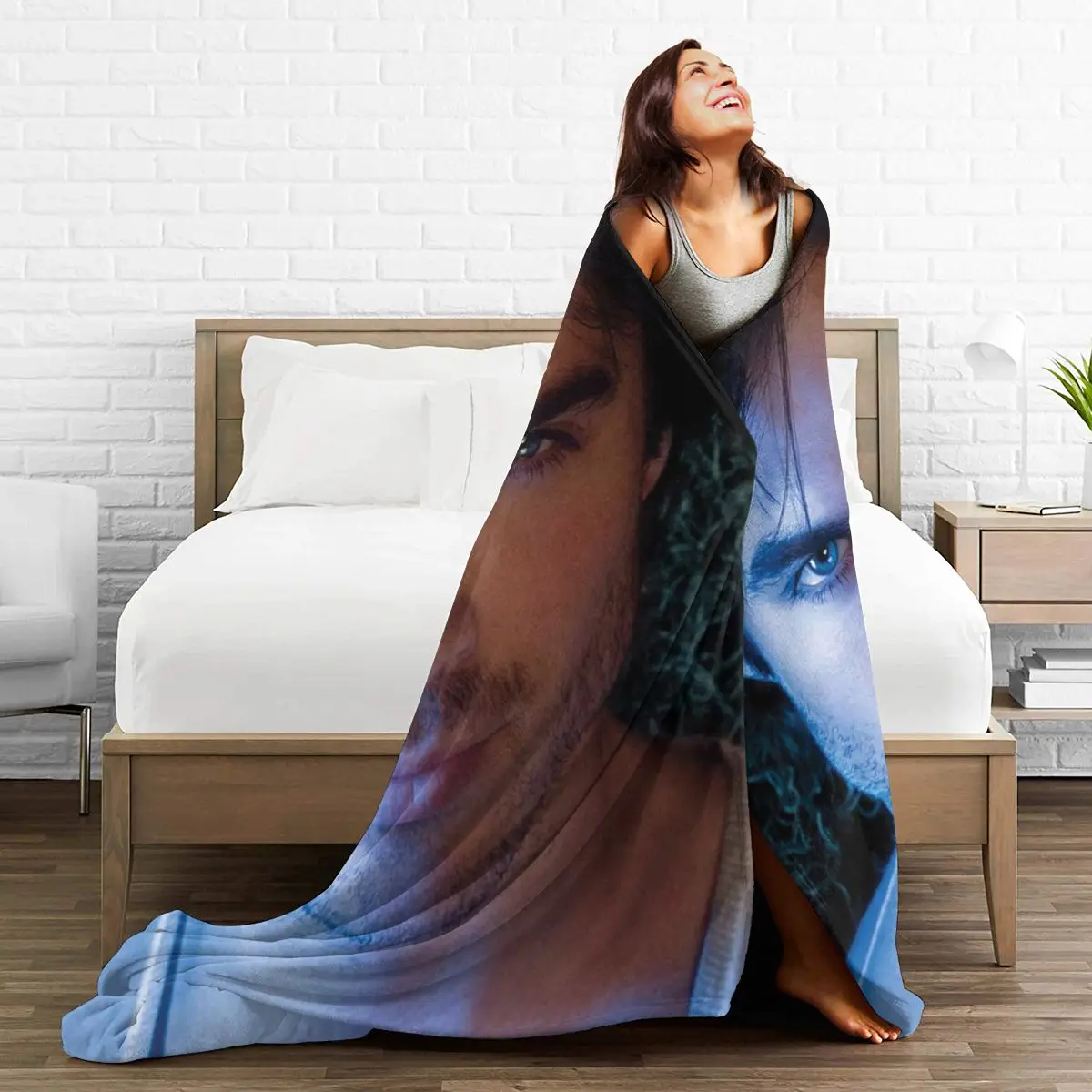 

Ultra Soft Sofa Blanket Cover Blanket Cartoon Cartoon Bedding Flannel plied Sofa Bedroom Decor for Children and Adults Black