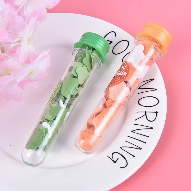 1 шт. трубка портативное лепестковое мыло случайные цвета Цветочная форма