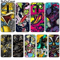 cartoon colorful pattern soft phone cover for redmi 6 4x 7 7a 8 go k20 note 4 4x 5 5a 6 6 pro 7 8 8pro