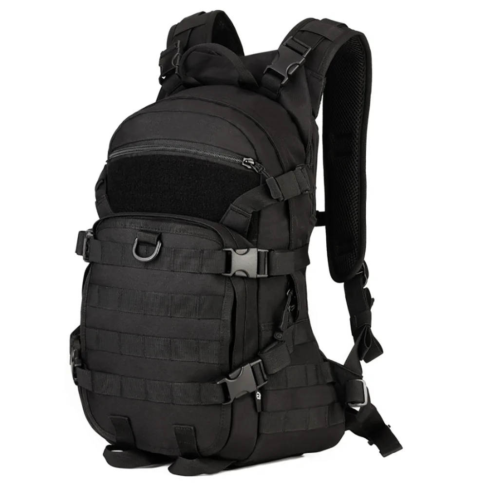 Нейлоновый рюкзак для мужчин вместительная военная сумка ноутбука 25 л с системой
