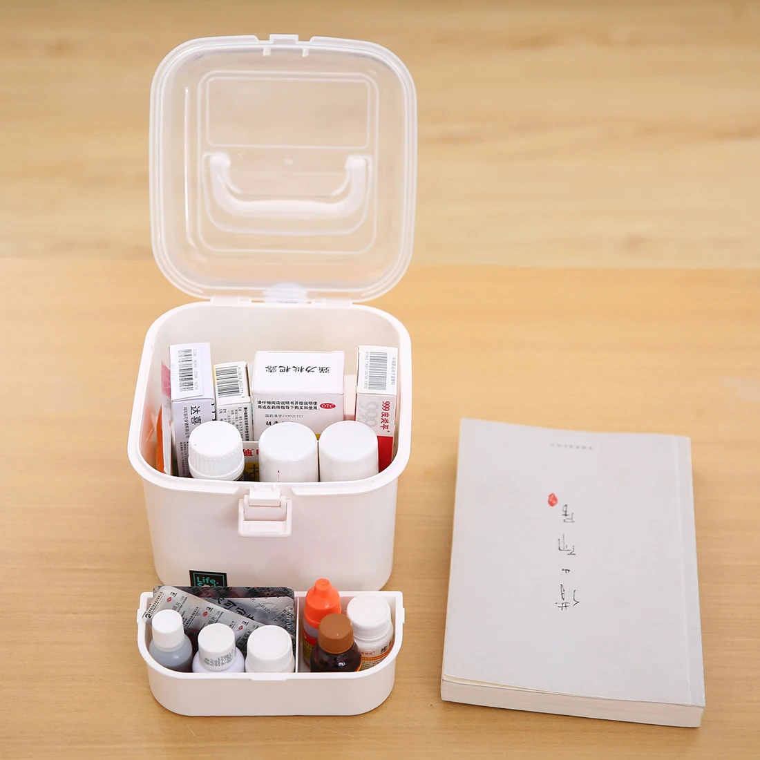 Аптечка Бытовая коробка для хранения аптечка многоцелевой портативный ящик