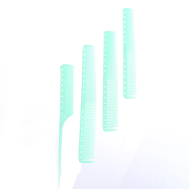 

Anti-Static Hair Comb Double Head Entangled Heat Resistant Temperature Straight Comb Pro Salon Hair Styling Tool 4 Style