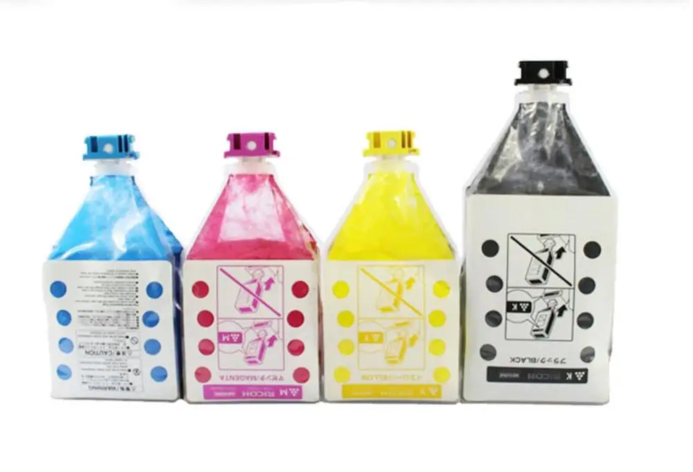 Новый цветной картридж с тонером для копировального аппарата совместимый ricoh