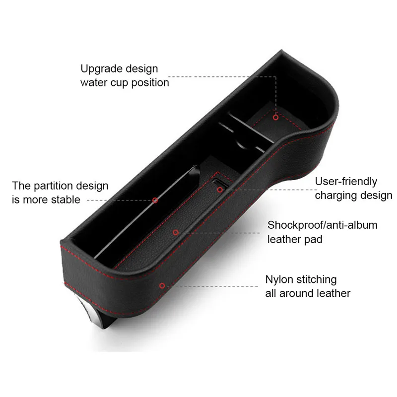 Автомобильный ящик для хранения на сиденье автомобильный органайзер складной