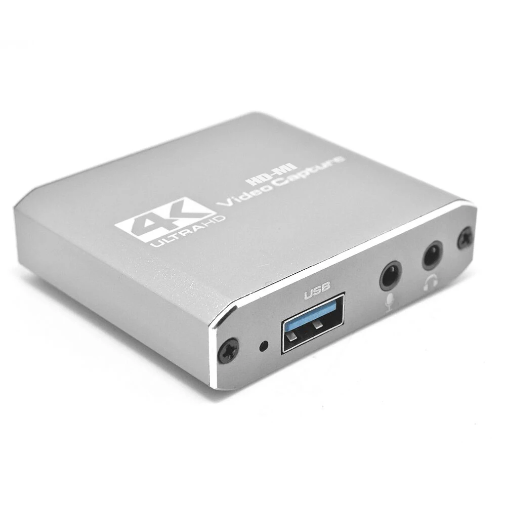 KuWFi Карта видеозахвата для потокового видео 1080P 4K USB3.0 HDMI переключатель игры PS4 Xbox