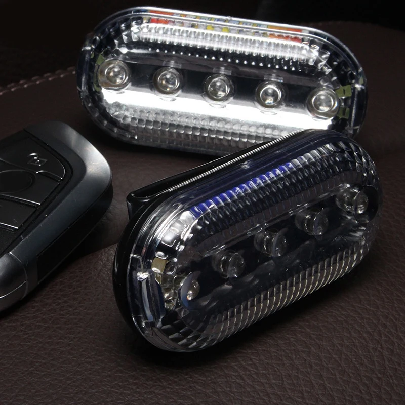 

LED Flashing Shoulder Light Waterproof Warning Signal Lamp Patrol Warning Light SOS Clip Flash Light