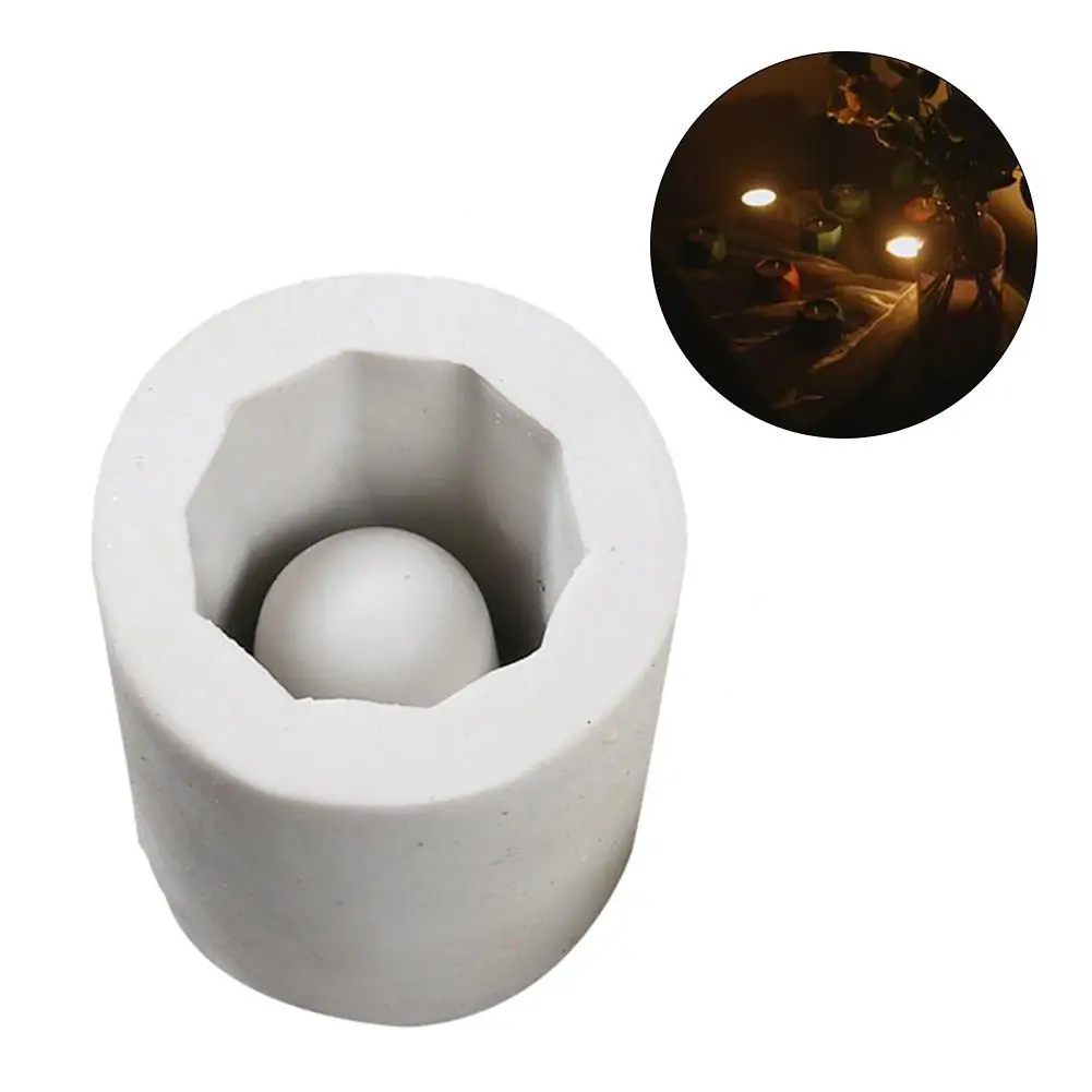 Круглая силиконовая форма для цветов нетоксичный горшок суккулентов сделай сам