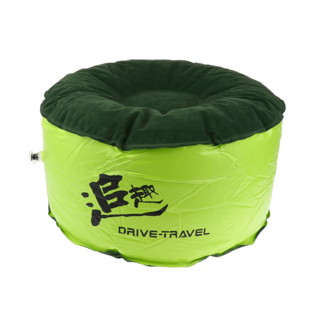 Открытый Кемпинг Надувной табурет Османской портативный воздушный стул ПВХ