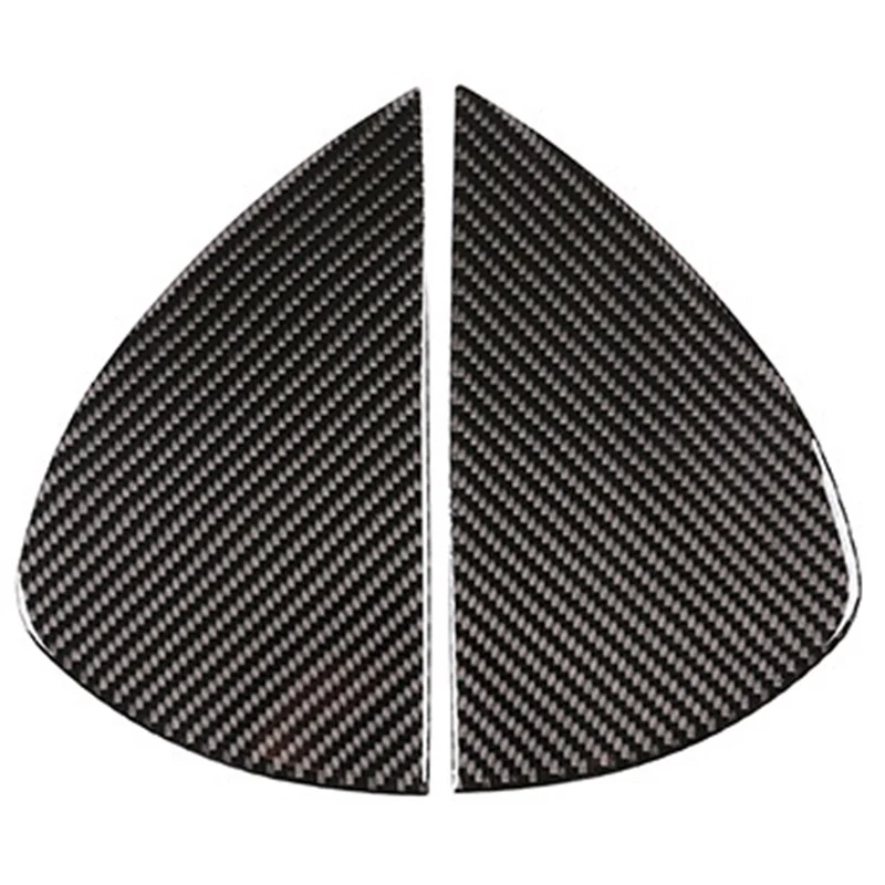 

Боковая декоративная крышка из углеродного волокна, 3D наклейки для интерьера, аксессуары для Mercedes Benz C Class W205 C180 -2019