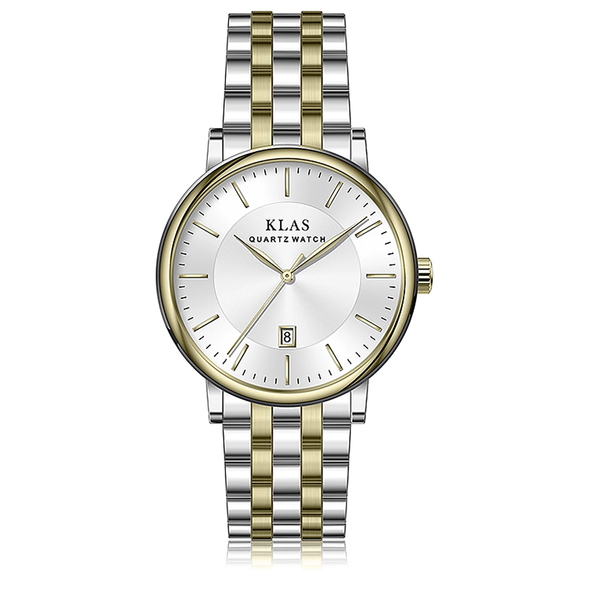 Wathes LOGO Customization Stainless Steel Watche Wrist / Leather Band Quartz Male/Female Clocks