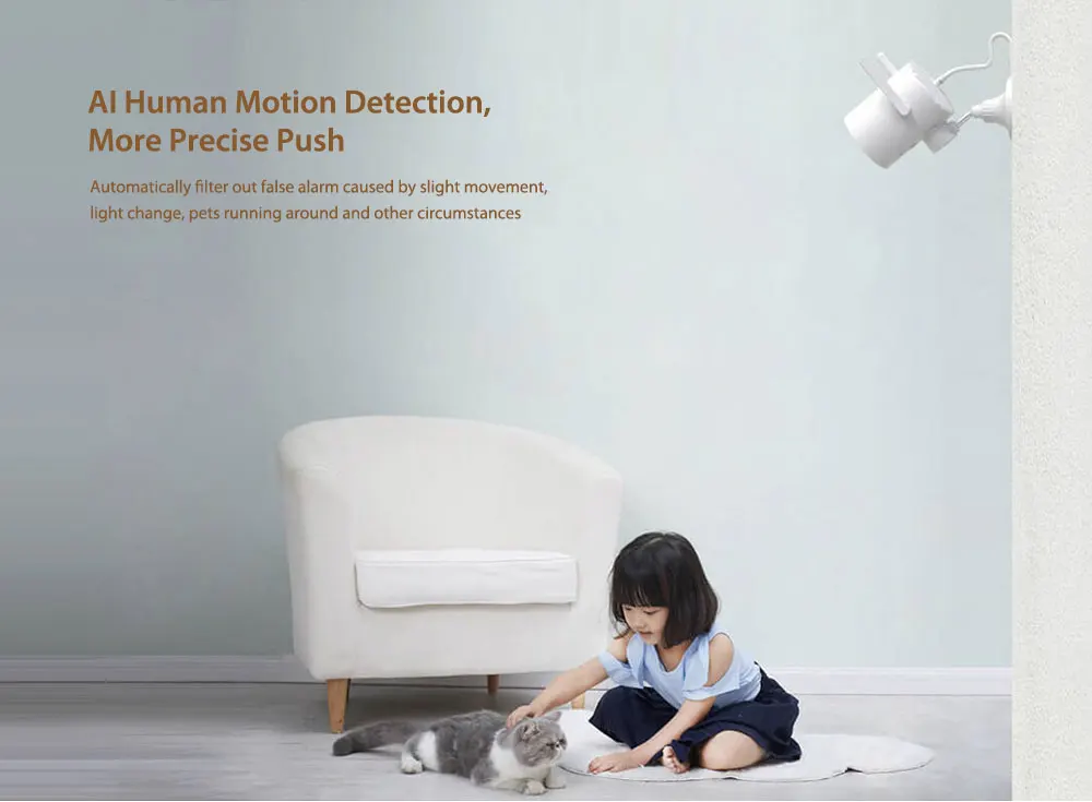 XIAOMI Mijia N1 1080P умная IP камера ИК ночная версия IP66 Водонепроницаемая 270 ° PTZ WiFi наружная камера безопасности Поддержка Mi Home APP