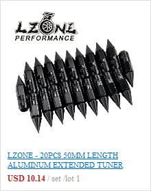 LZONE-M12x1.5 M12x1.25 M14x1.5 Магнитная дренажная масляная пробка и слив масла сливной гайки(много цветов) ODP12125/1215/1415