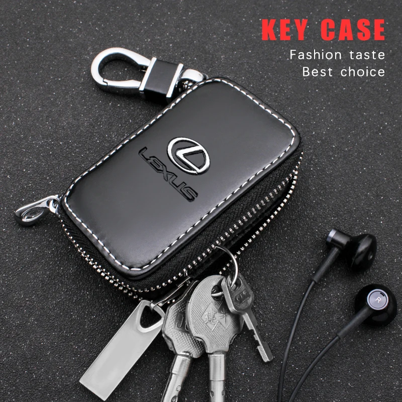 

Car Emblem Leather key Bag key Protector Case For Lexus ES IS LS RX NX GS350 CT GX LX570 RX350 LX GS RC ls430 ls460 ls200 is250