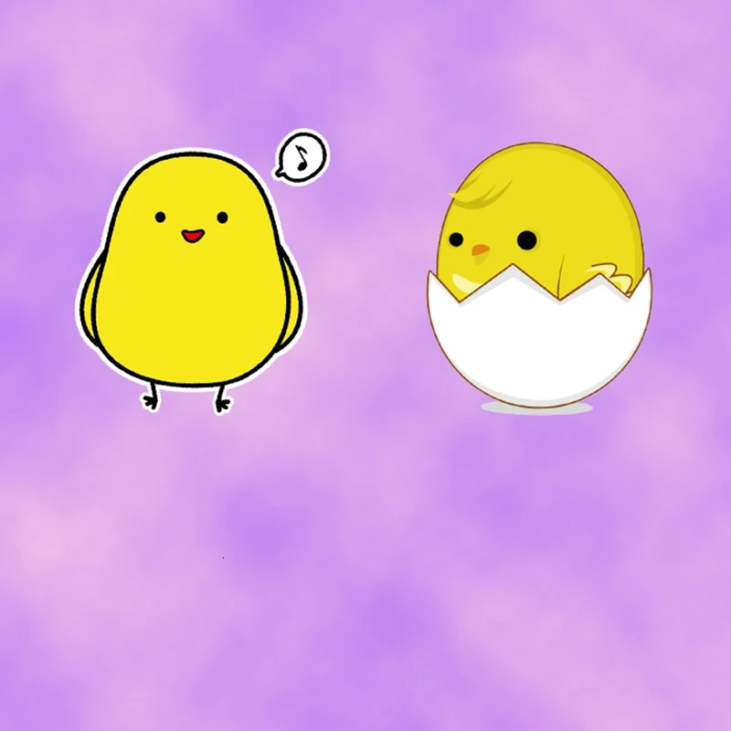 Симпатичные милые наклейки с помощью утюга в виде цыпленка моющиеся аппликации A