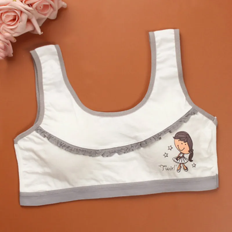 10 шт./лот для девочек нижнее белье детское с рисунком подростков спортивный