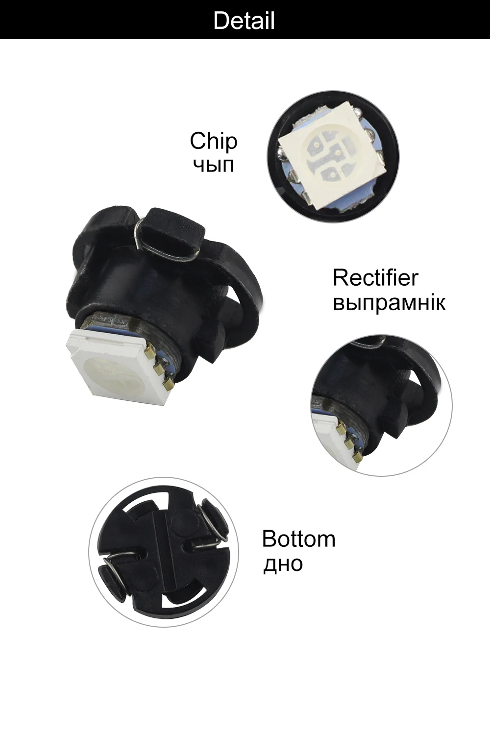 1 шт. T4.2 1210 1SMD T3 T4.7 5050 1 SMD СВЕТОДИОДНЫЙ автомобильные лампы освещения приборов Универсальный Автомобильный интерьер лампы сигнального освещения 7 цветов 12V