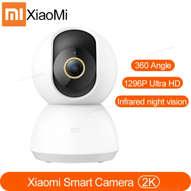 Ip камера Xiaomi 1296P 2k с углом обзора 360 градусов ночным видением 2 4 ГГц
