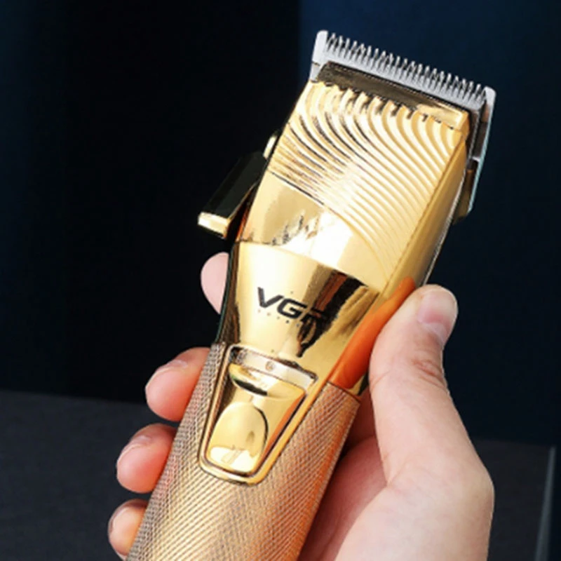 

VGR Stainless Steel Hair Trimmer Large Capacity Cordless Hair Clippers for Men Luxury Powerful Shaver Hair Cutting Machine