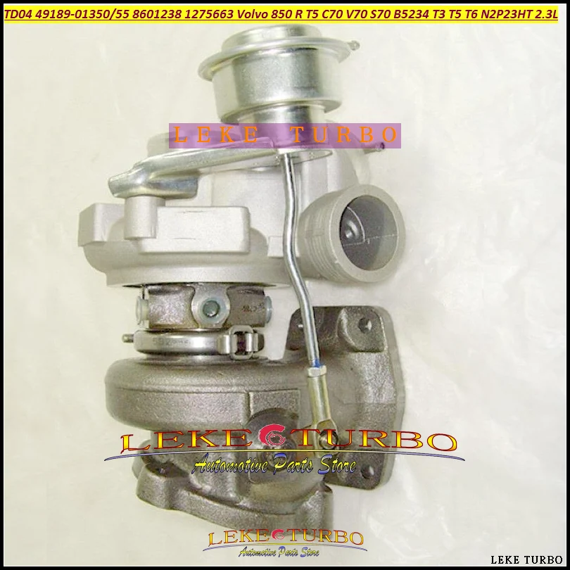 Turbocharger TD04HL 16T 49189 01350 01355 8601238 1275663 Turbo для VOLVO T5 R 850 C70 S70 V70 1996 05 B5234T N2P23HT 2.3L|turbocharger
