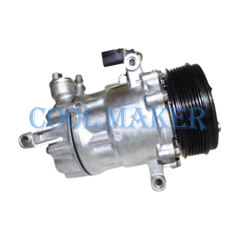 Компрессор переменного тока SD6V12 для Skoda Fabia/Rapid/Roomster 6R0820803A 6RF820803A 6R0820803B 6RF820803|ac