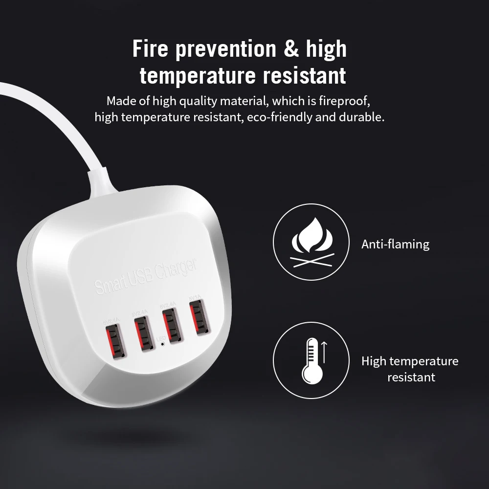 USB-порт для быстрой зарядки 4 порта | Компьютеры и офис