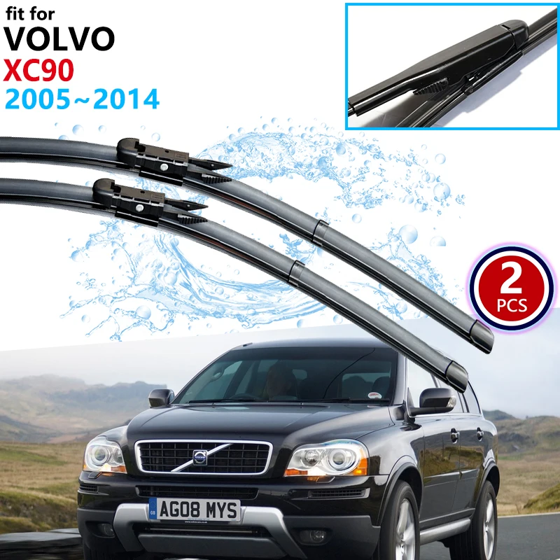 

for Volvo XC90 MK1 2005~2014 Car Wiper Blades Front Windscreen Windshield Wipers Car Accessories 2006 2007 2008 2009 2010 2011